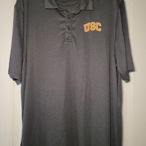 USC Dri Fit Gray Polo Shirt
